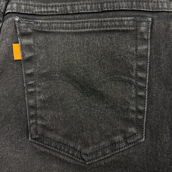 Vintage 80’s 90’s Levi’s Orange Tab High Waisted 
Tapered Black Denim Mom Jeans - Picture 10 of 10